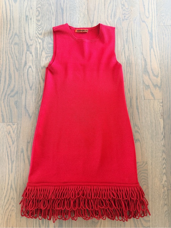 Simon Miller Dresses & Skirts - Simon Miller Albert’s Knit Mini Dress in Lucky Red